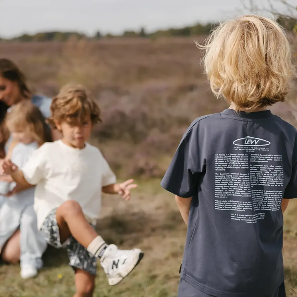 T-shirt Berk backprint (dark blue)