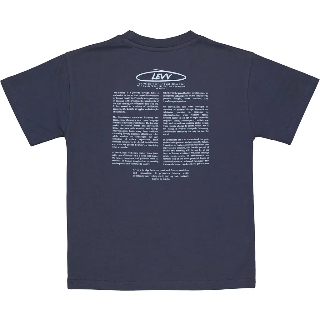 T-shirt Berk backprint (dark blue)