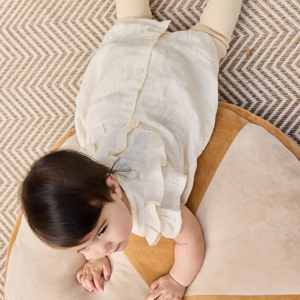 Jurk met haarbandje (off-white)