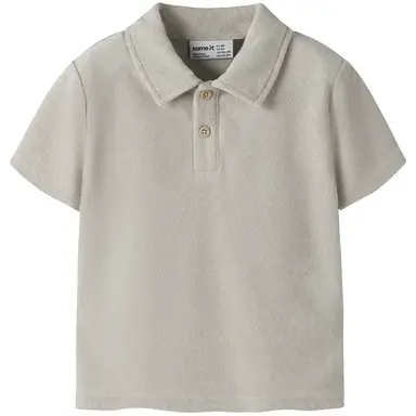 Polo shirt badstof Finti (chateau gray)