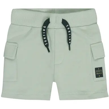 Kort broekje cargo (soft sage)