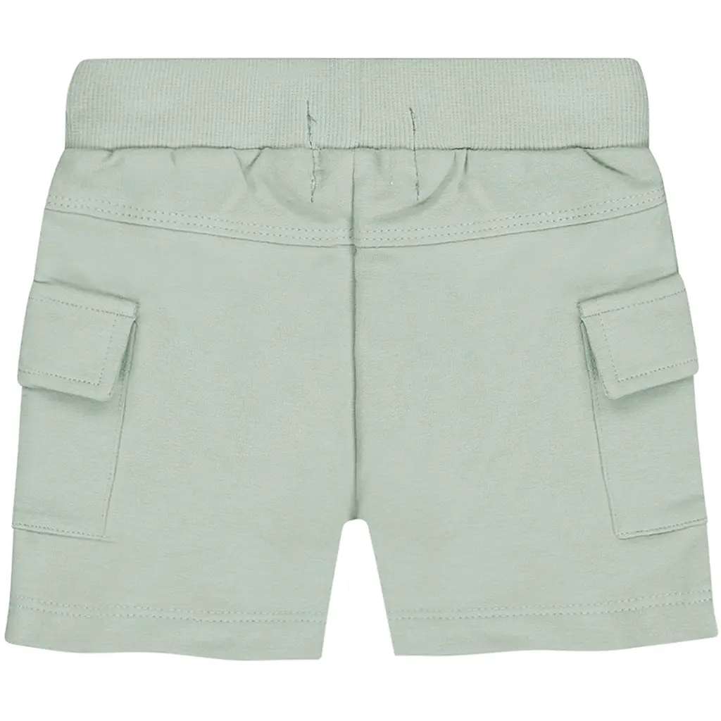Kort broekje cargo (soft sage)