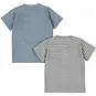 Dirkje Twee t-shirts granddad (blue)