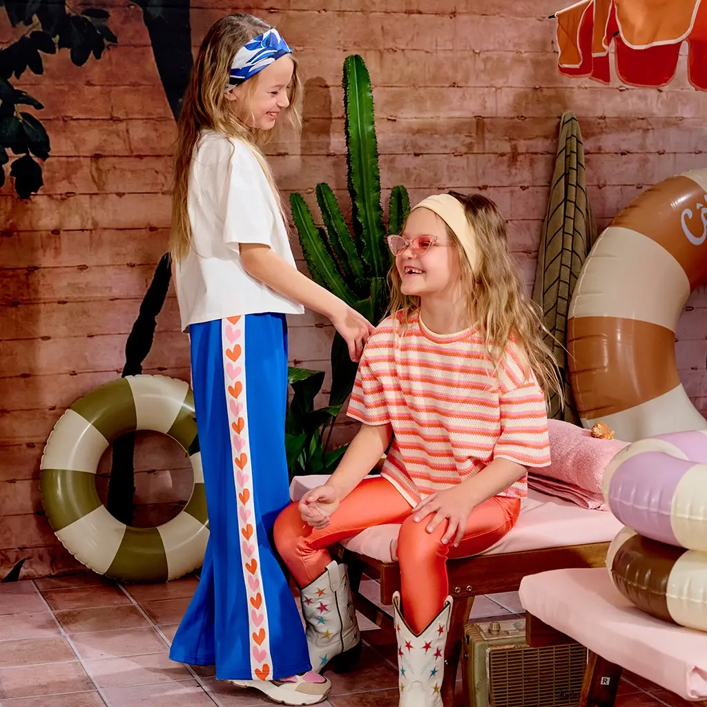 Broek WIDE LEG Jasmin (blue view)