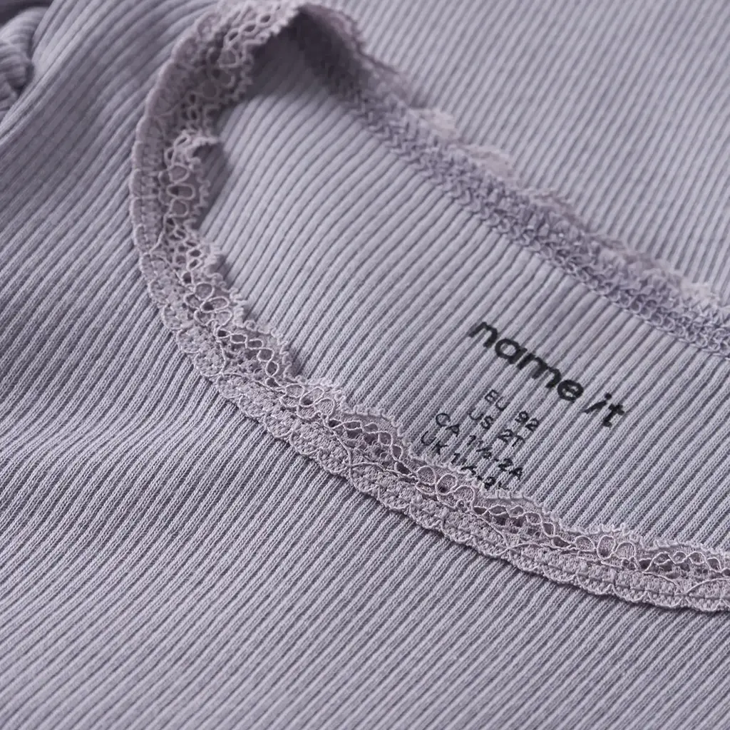 T-shirt rib Kab (lavender gray)