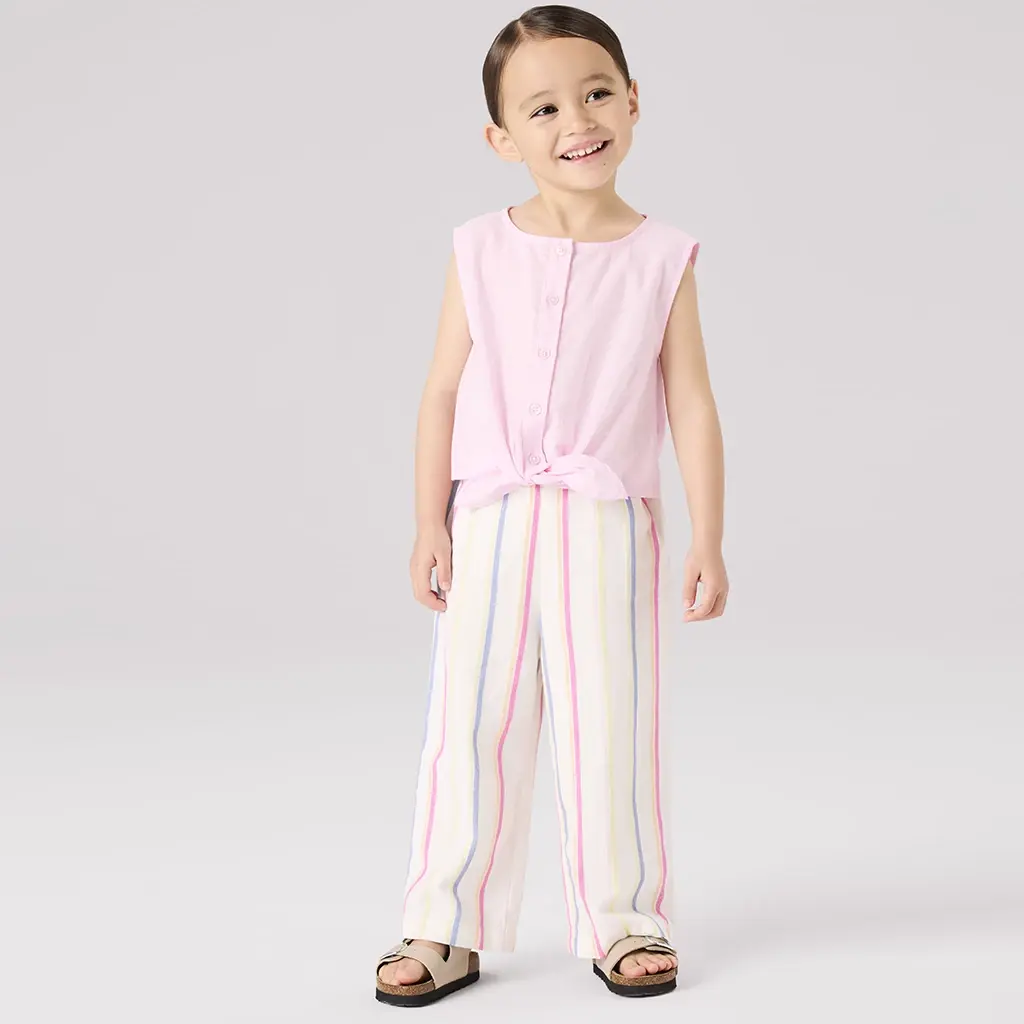 Broek WIDE LEG Fimy (strawberry moon)