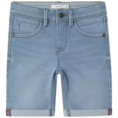 Korte spijkerbroek SLIM FIT Silas (light blue denim)