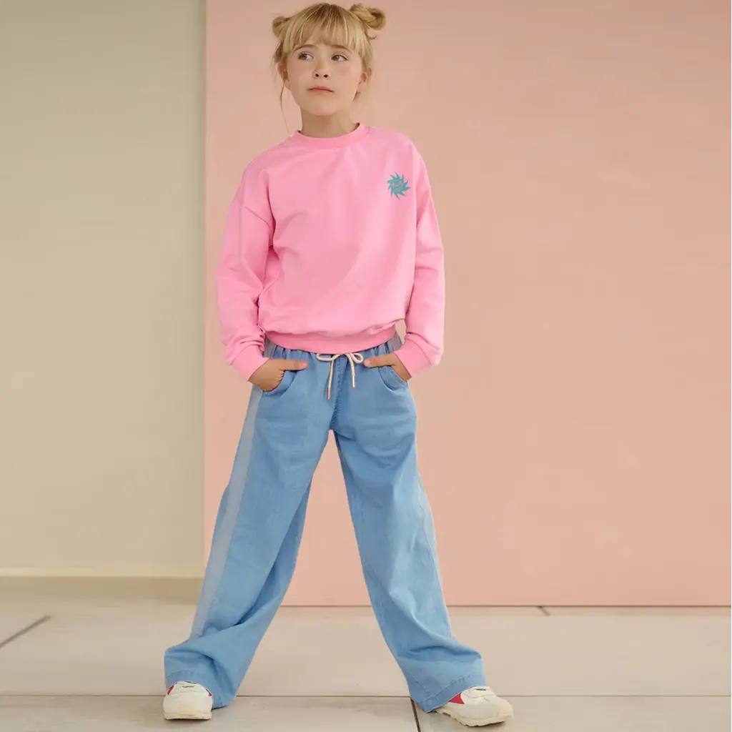 Spijkerbroek Sue palazzo (dream blue)