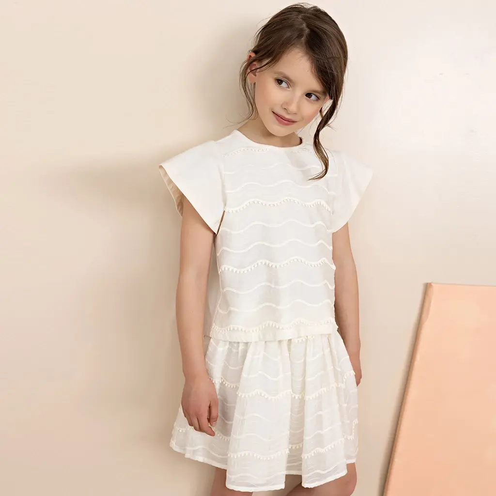 Rokje Ninu (pearled ivory)