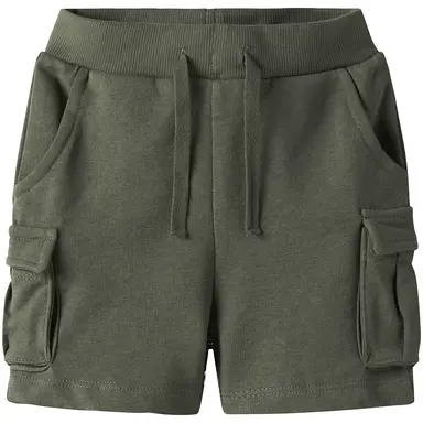 Korte broek cargo sweat Moli (dusty olive)