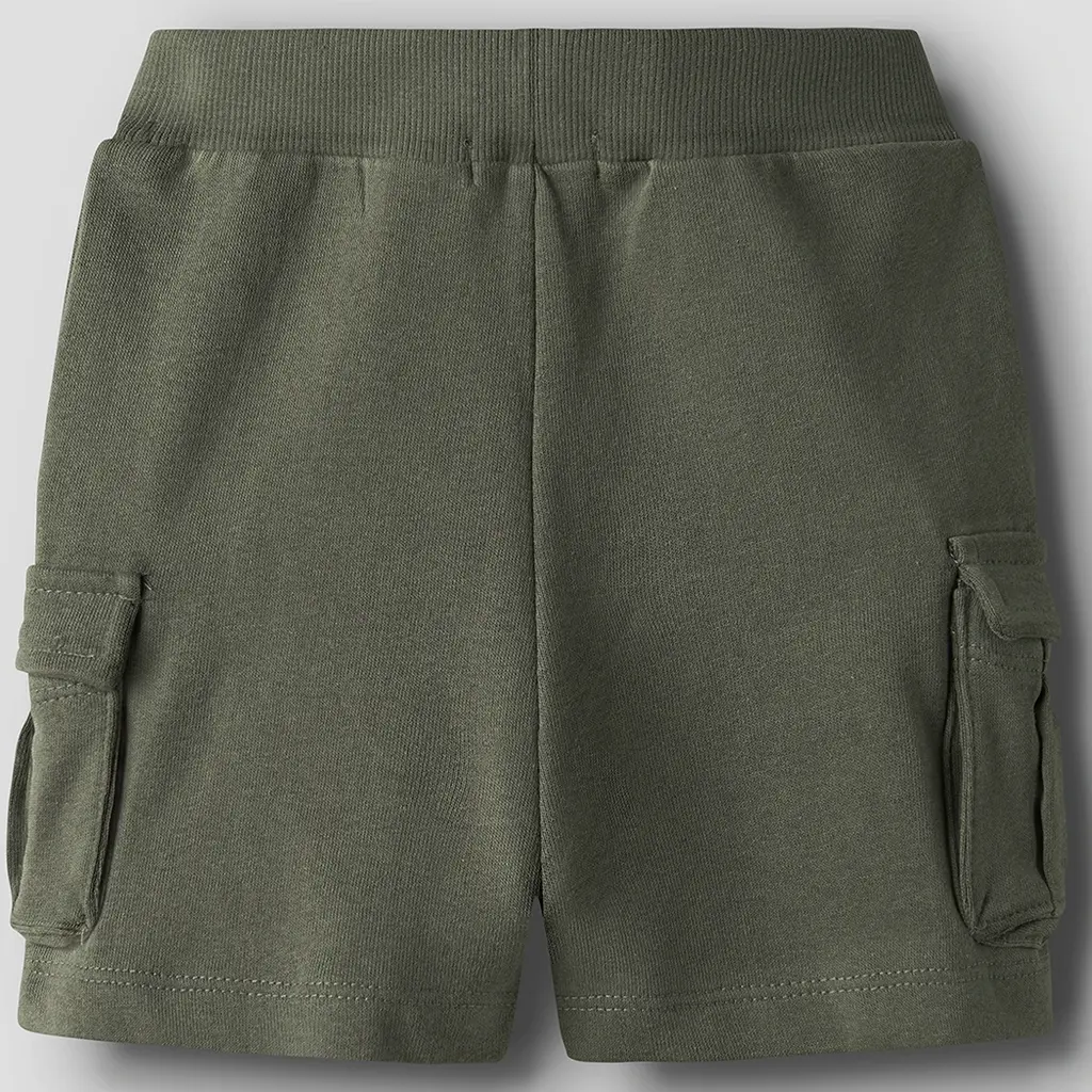 Korte broek cargo sweat Moli (dusty olive)