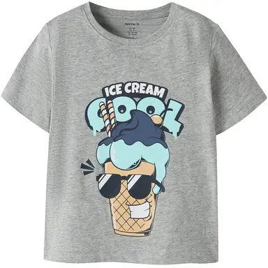 T-shirt Vagno (grey melange ice cream)