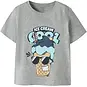 Name It T-shirt Vagno (grey melange ice cream)