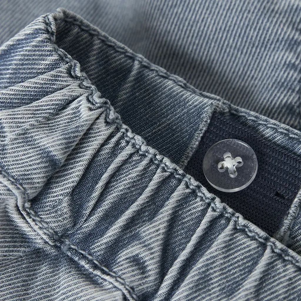 Denim BAGGY kort broekje Bella (light blue denim)