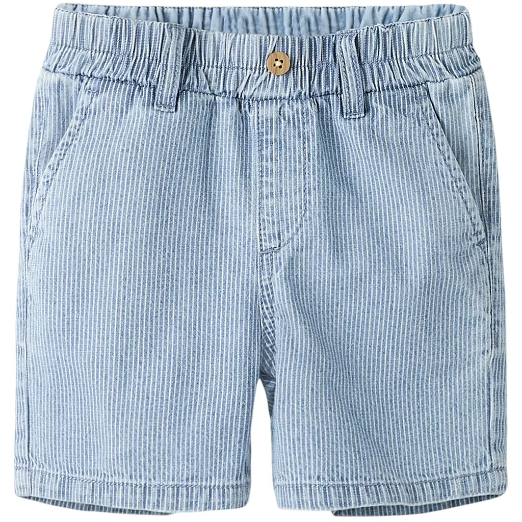 Korte jog jeans JOGGER Ryan (light blue denim stripe)