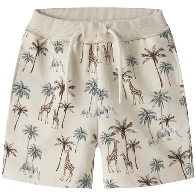 Korte broek sweat Henry (peyote melange)