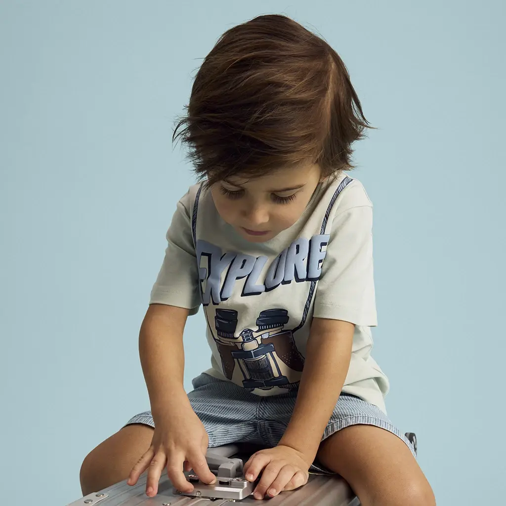 T-shirt Holli (pale aqua)