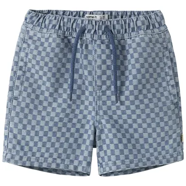 Korte jog jeans  JOGGER Ben (medium blue denim blocks)