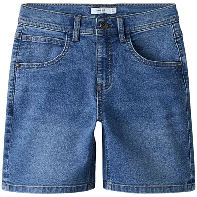 Korte broek jeans STRAIGHT FIT Ryan (medium blue denim)