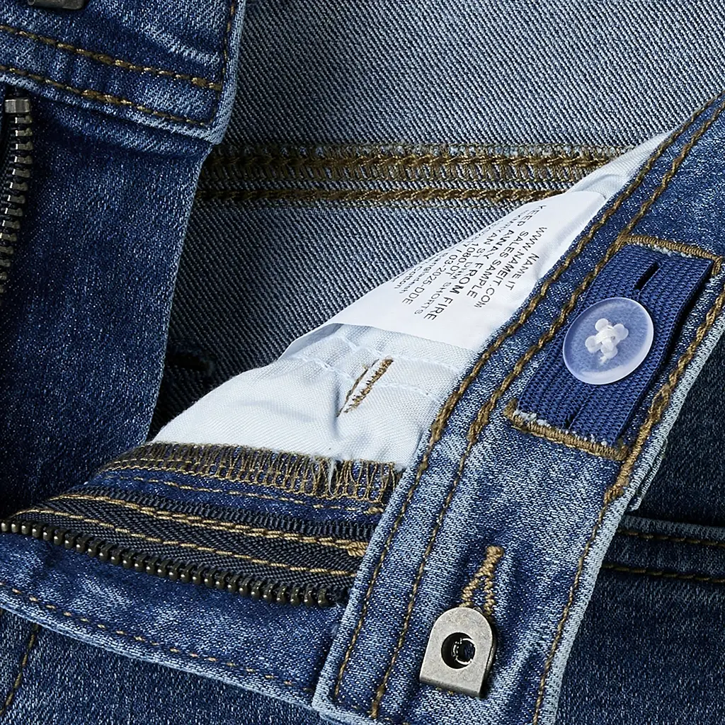 Korte broek jeans STRAIGHT FIT Ryan (medium blue denim)