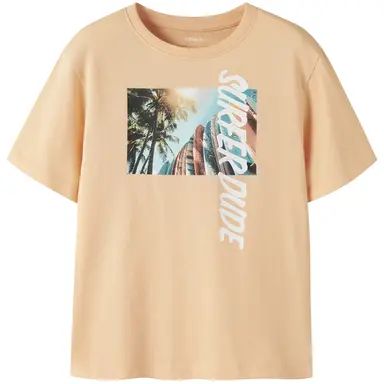 T-shirt Voto (peach fuzz surf)