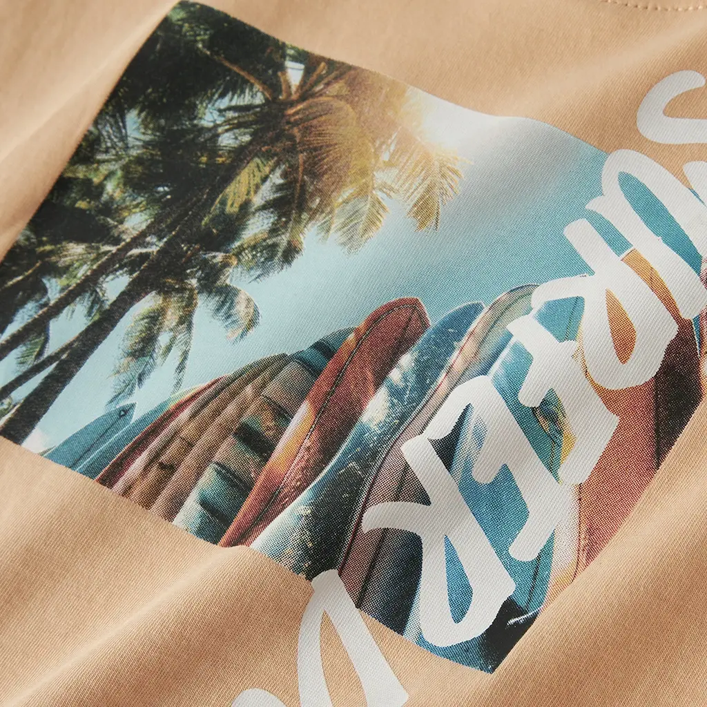 T-shirt Voto (peach fuzz surf)