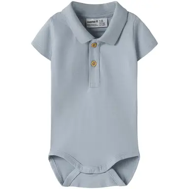 Polo rompertje Hofman (blue fog)