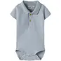 Name It Polo rompertje Hofman (blue fog)