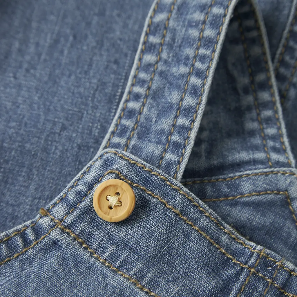 Tuinbroekje Lou (medium blue denim)