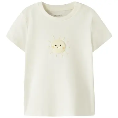 T-shirt Vacion (cloud dancer sun)