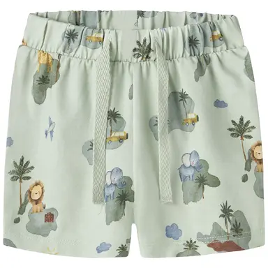 Kort broekje Hello (pale aqua)