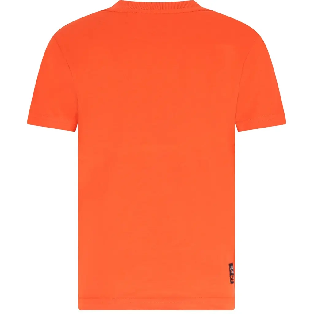 T-shirt Wessel (mandarin red)