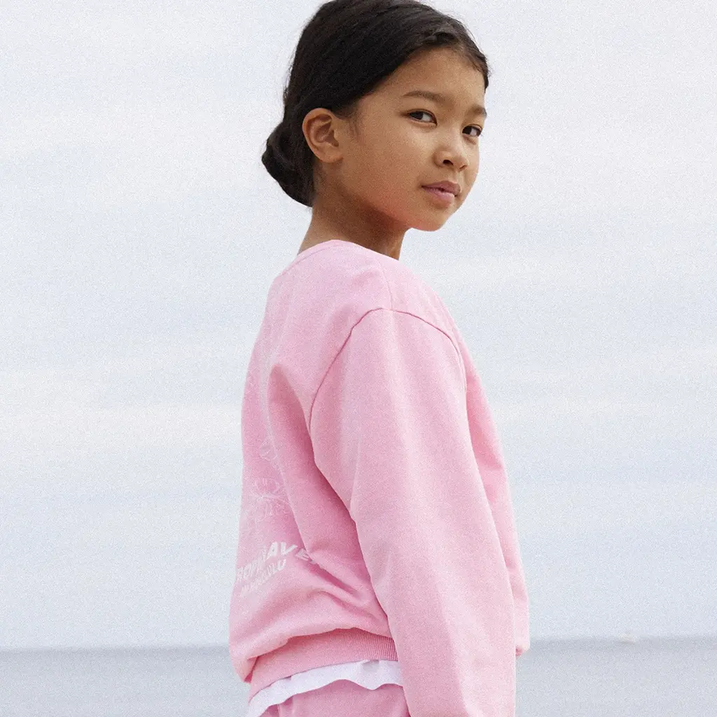 Trui sweat Harmonia (pink drink)