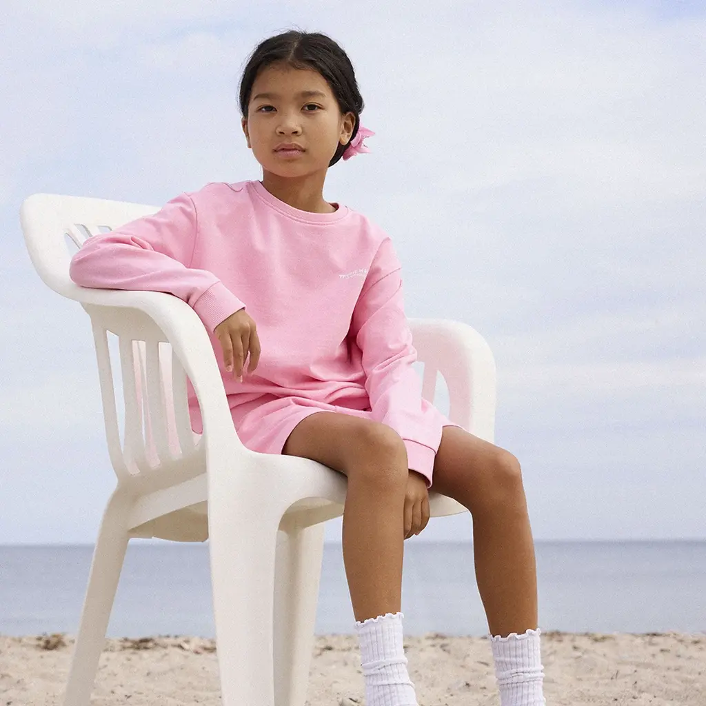 Korte broek sweat Harmonia (pink drink)