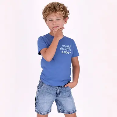 Korte broek Patty (light blue denim)