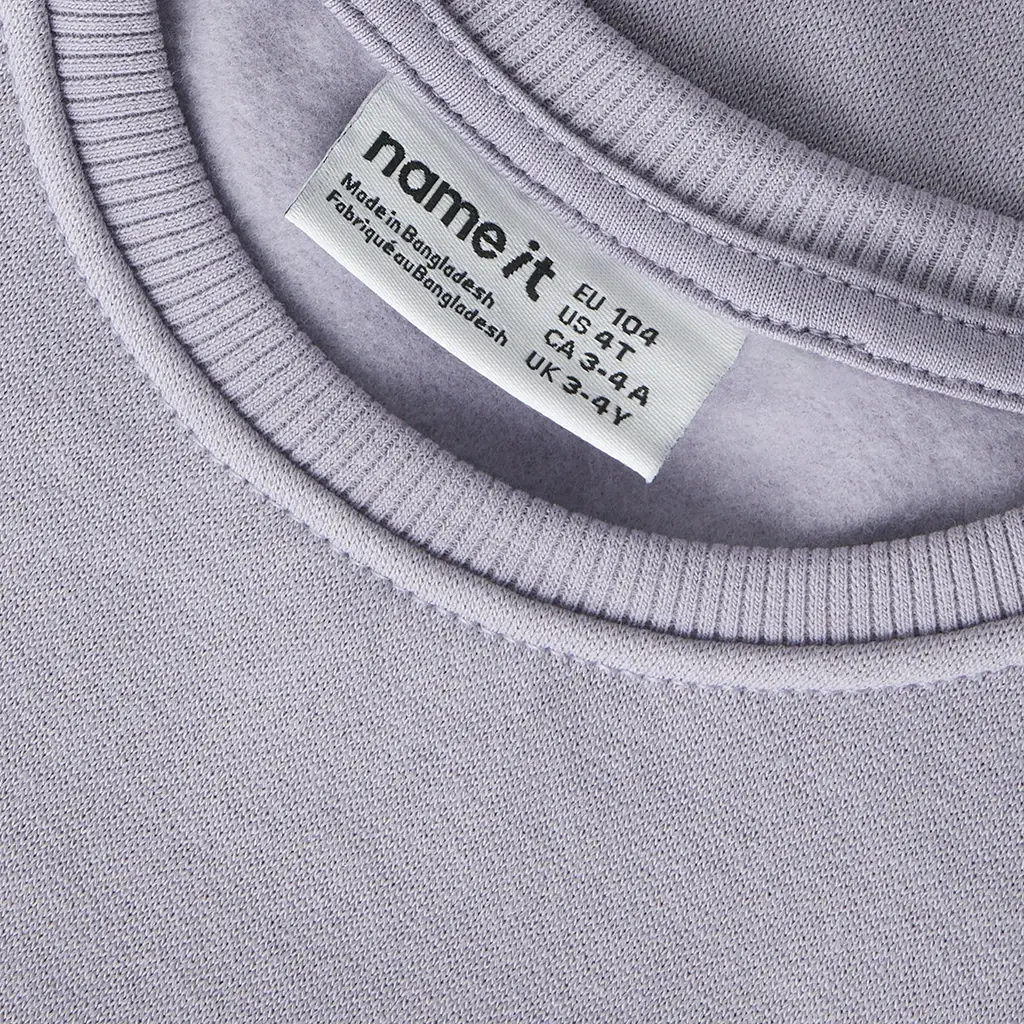 Trui sweat Seli (lavender gray)