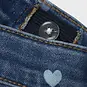 Name It Jeans MOM FIT Bella (denim blue hearts)