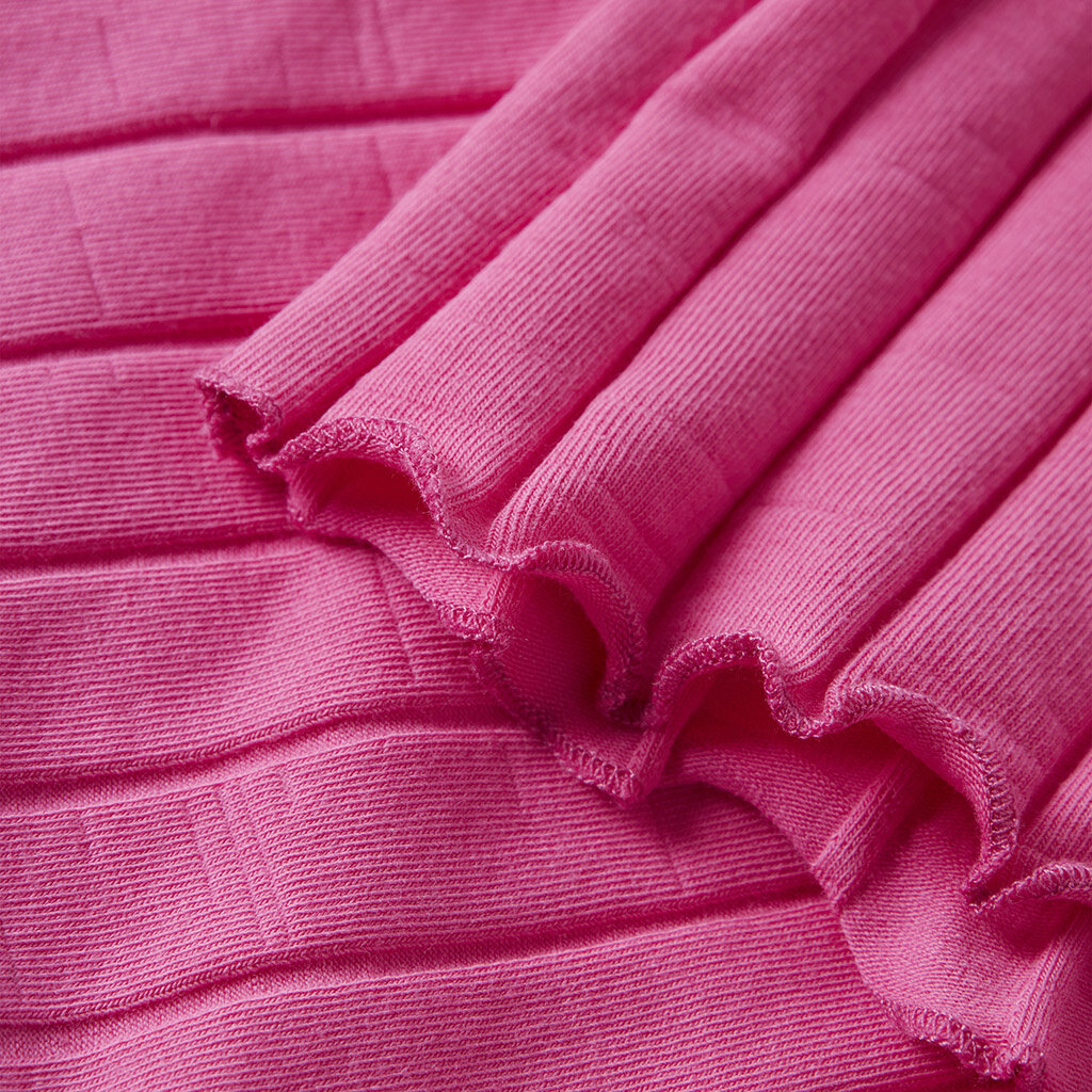 T-shirt cropped Noralina (carmine rose)