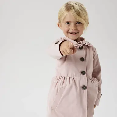 OP=OP! Zomerjas trench Madelin (pale mauve)