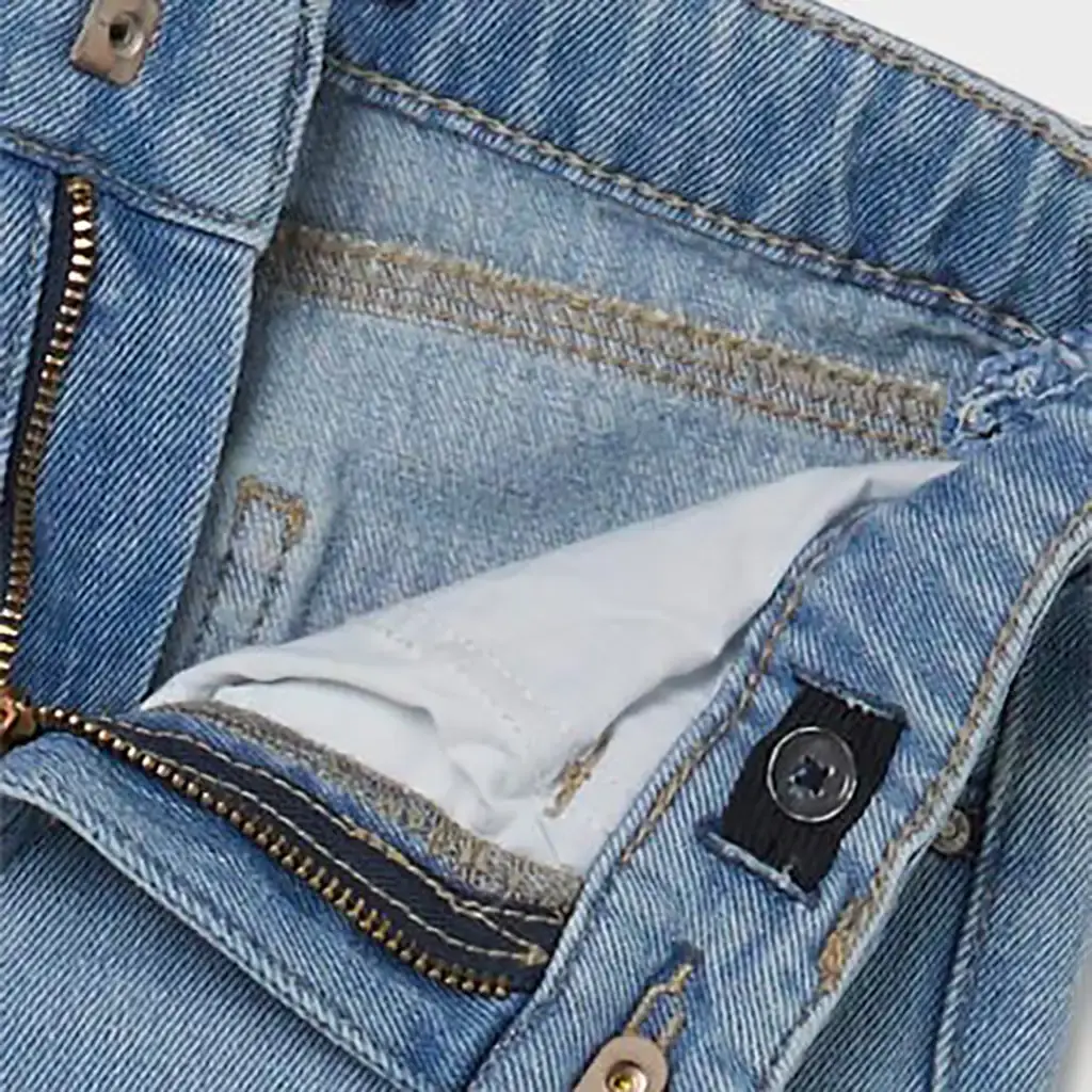 Broek wide fit Rose (light blue denim)