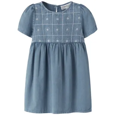 Spijkerjurkje Herta (faded denim)