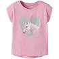 Name It T-shirt Votia (pink drink glitter unicorn)