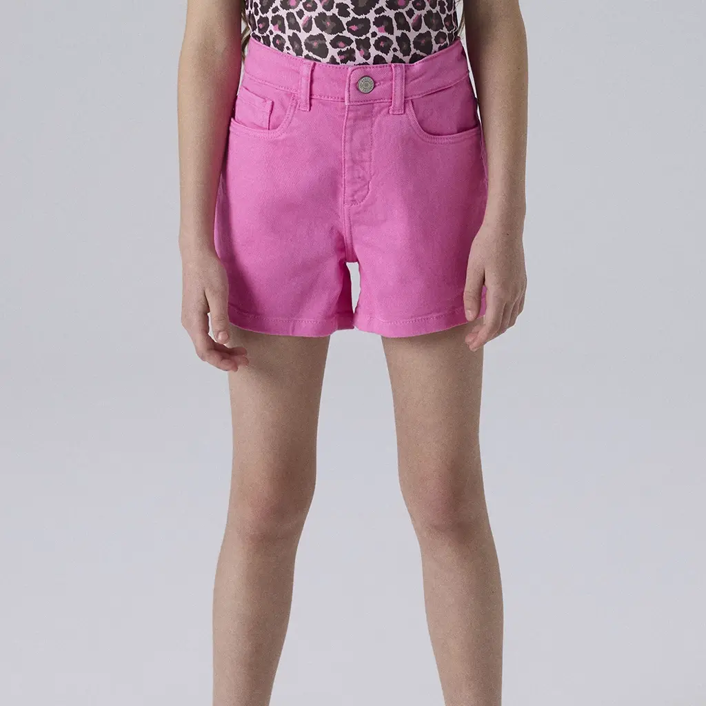 Korte broek STRAIGHT FIT twill Rose (strawberry moon)