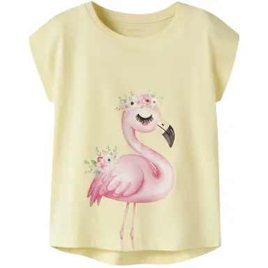 T-shirt Votia (double cream flamingo)