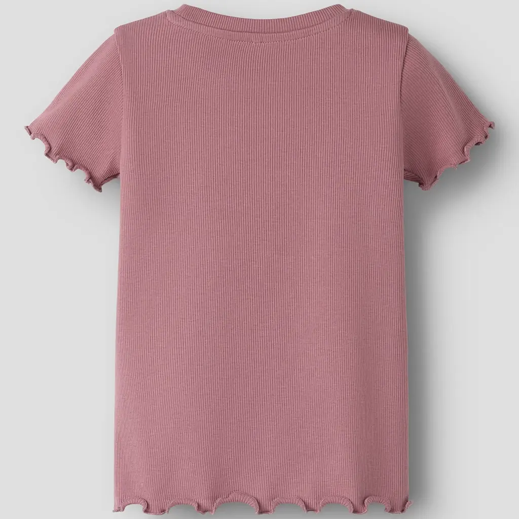 T-shirt rib Hanilia (mesa rose)