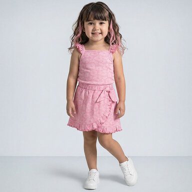 Topje Dolce (aop pink flower)