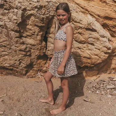 Rokje Sparkly Flower (bombay brown)