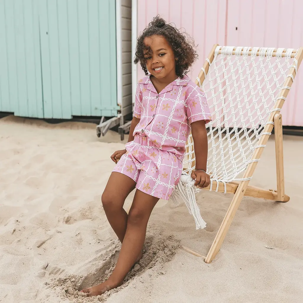 Kort broekje Cowrie (orchid haze)