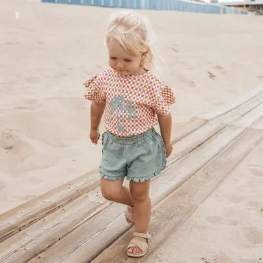 T-shirt ruffle (multicolor)