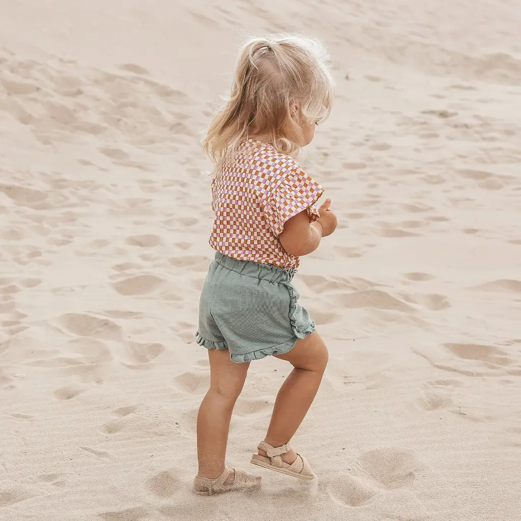 T-shirt ruffle (multicolor)